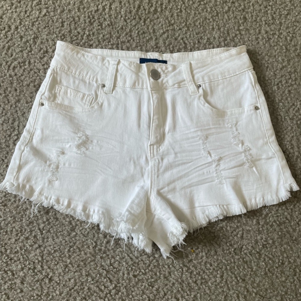 White Shorts